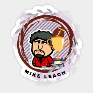 Honor to Mike Leach Sticker